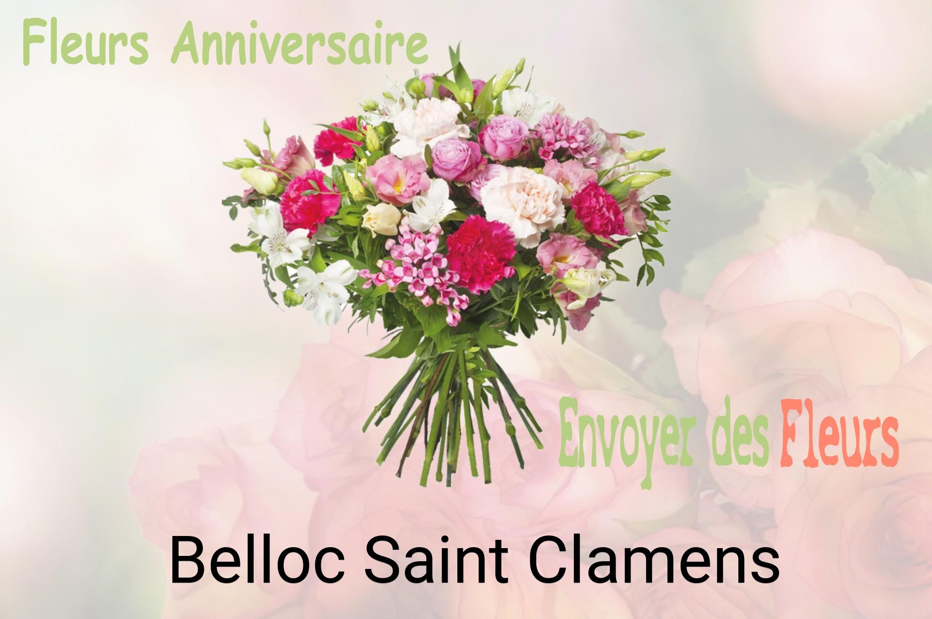 Bouquet de fleurs d’anniversaire livré à Belloc-Saint-Clamens