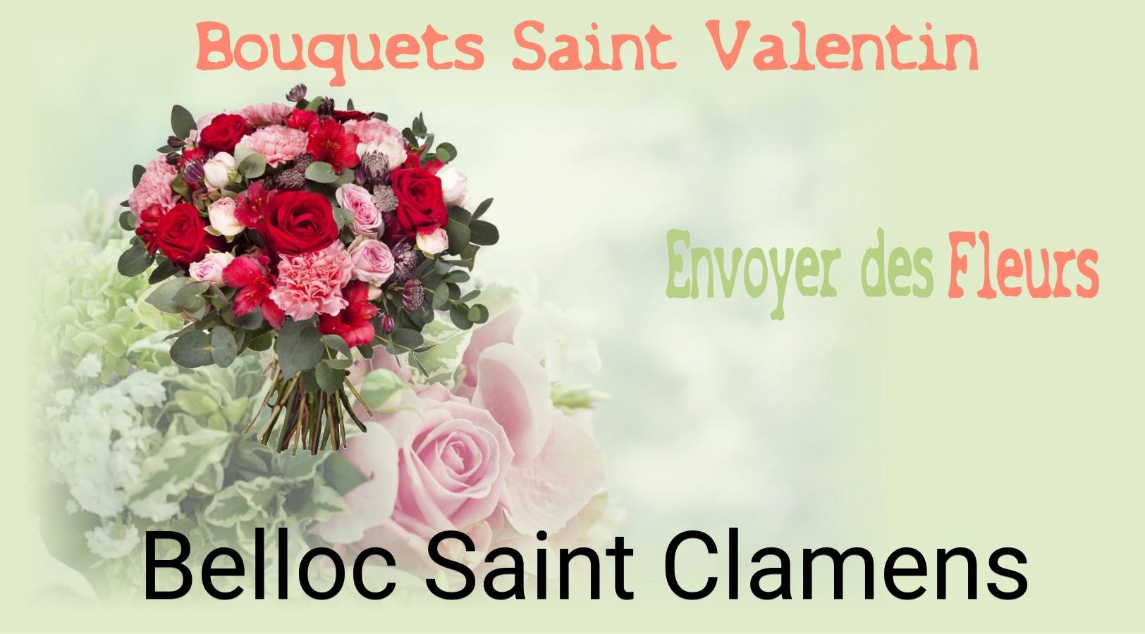 Roses de Saint-Valentin livrées à Belloc-Saint-Clamens